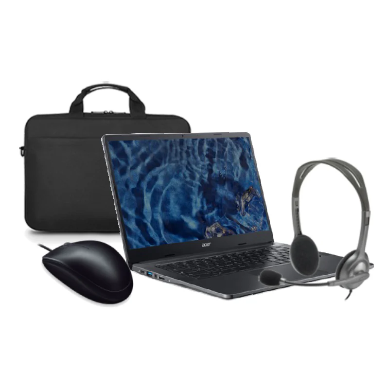 Acer-D Chromebook C934 Intel Celeron N5100 Laptop Bundle