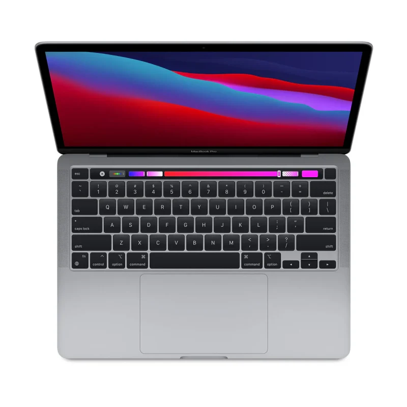 Apple MacBook Pro Touchbar A2338 MYD82LL/A Apple | M1 | 8GB RAM | 256GB SSD | macOS | Webcam | Standard | 1 Year Warranty | Refurbished | Excellent - Image 2