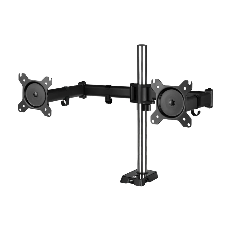 Arctic Z2 (Gen 3) Dual Monitor Arm with 4-Port USB 2.0 Hub, Up to 34" Monitors / 29" Ultrawide, 180° Swivel, 360° Rotation