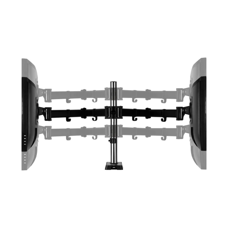 Arctic Z2 (Gen 3) Dual Monitor Arm with 4-Port USB 2.0 Hub, Up to 34" Monitors / 29" Ultrawide, 180° Swivel, 360° Rotation - Image 8