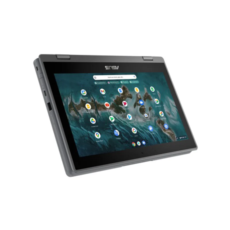 ASUS-D Chromebook CR1-100 Flip Touch Celeron N4500 | 4GB | 64GB SSD (Incl Stylus) | Webcam | New | 3 Year Warranty - Image 4
