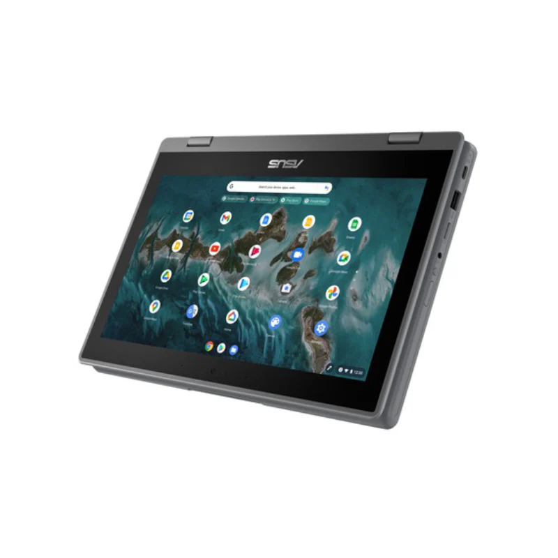ASUS-D Chromebook CR1-100 Flip Touch Celeron N4500 | 4GB | 64GB SSD (Incl Stylus) | Webcam | New | 3 Year Warranty - Image 5