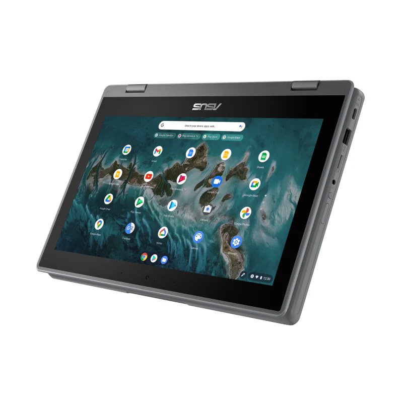 ASUS-D Chromebook CR1-100 Flip Touch Celeron N5100 | 4GB | 32GB SSD | 3 year Warranty New | Webcam - Image 6