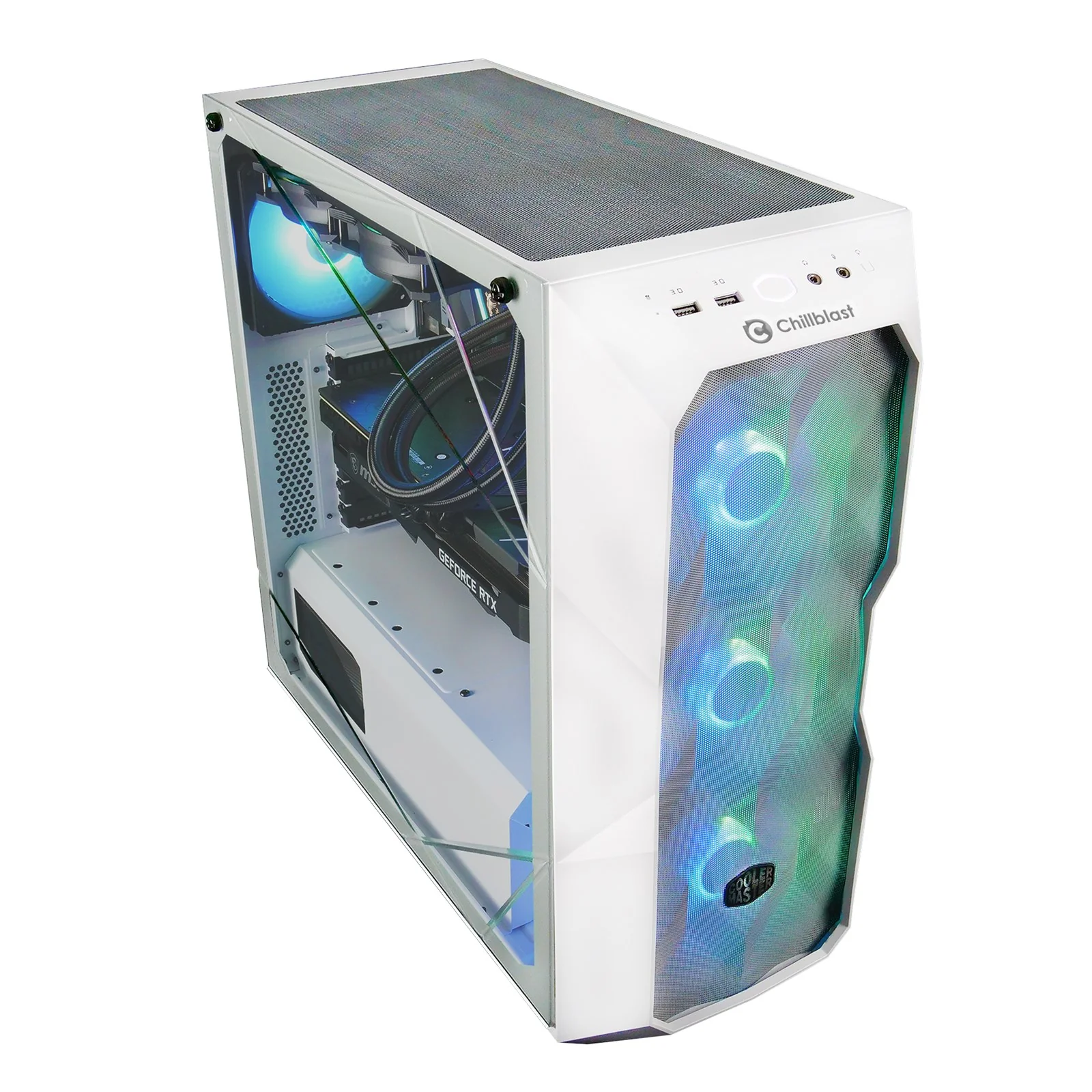 Blizzard Opal RX 7600 Gaming PC | AMD Ryzen 5 | 16GB RAM | 1TB SSD | Radeon RX 7600 8GB Graphics | Windows 10 Pro - Image 2