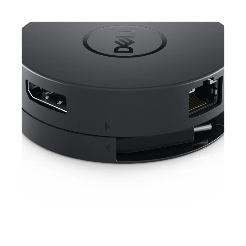 DELL DA300 Wired USB 3.2 Gen 2 (3.1 Gen 2) Type-C Black - Image 3