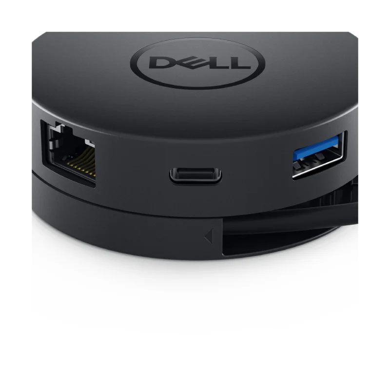 DELL DA300 Wired USB 3.2 Gen 2 (3.1 Gen 2) Type-C Black - Image 6