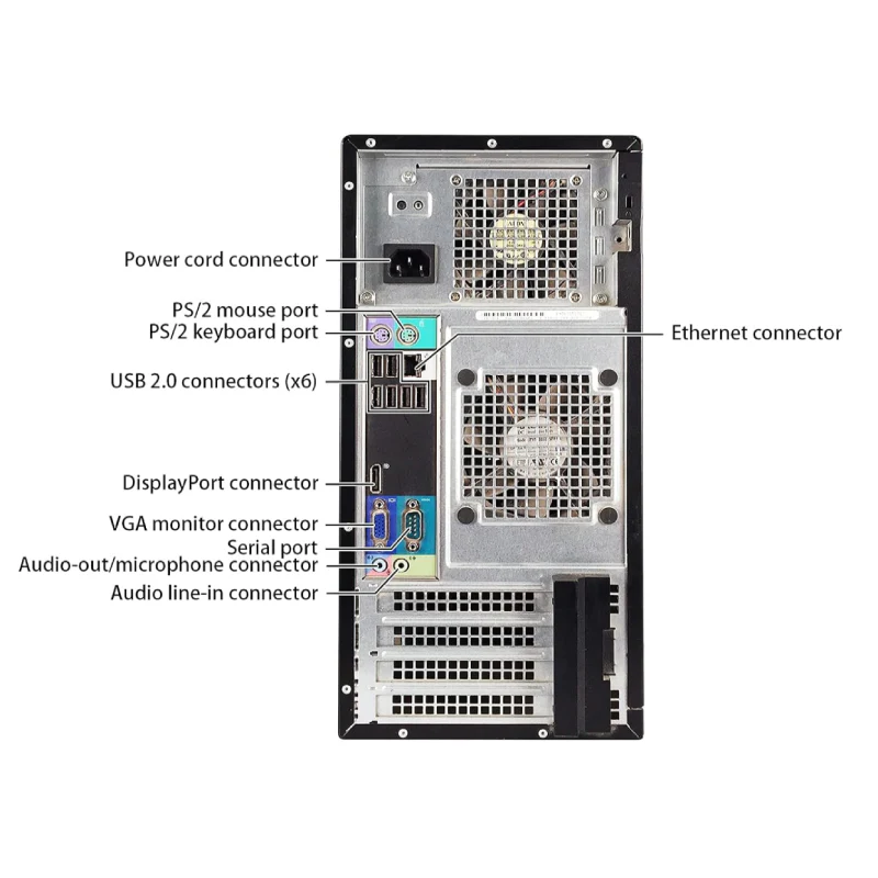 Dell Optiplex 790 Mini Core i7-2600 | 8GB RAM | 240GB SSD | Windows 10 Pro - Image 4