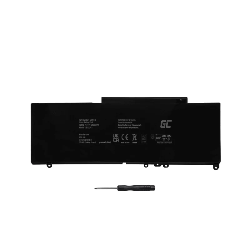 Green Cell Battery G5M10 0WYJC2 for Dell Latitude E5250 E5450 E5550 - Image 3