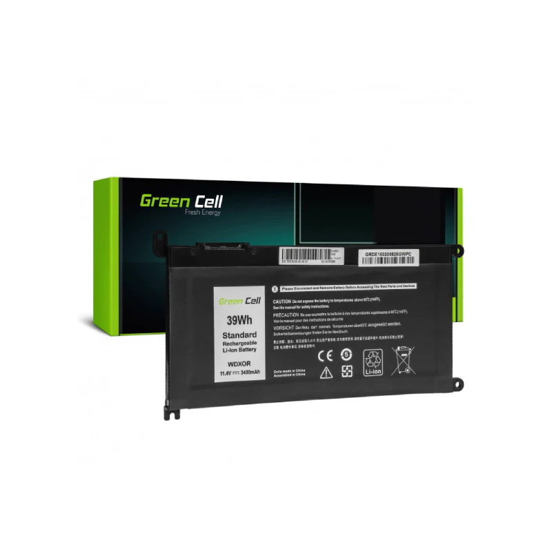 Green Cell Battery WDX0R WDXOR for Dell Inspiron 13 5368 5378 5379 14 5482 15 5565 5567 5568 5570 5578 5579 7560 7570 17 5770