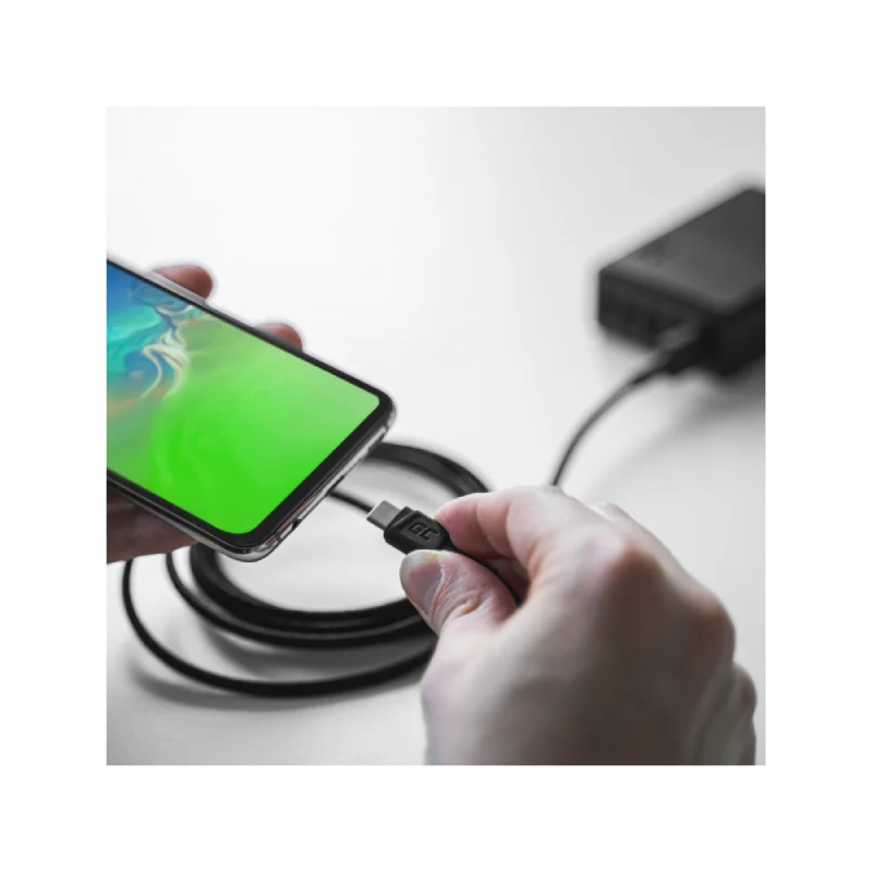 Green Cell Cable GC PowerStream USB-A - USB-C 200cm quick charge Ultra Charge, QC 3.0 - Image 2