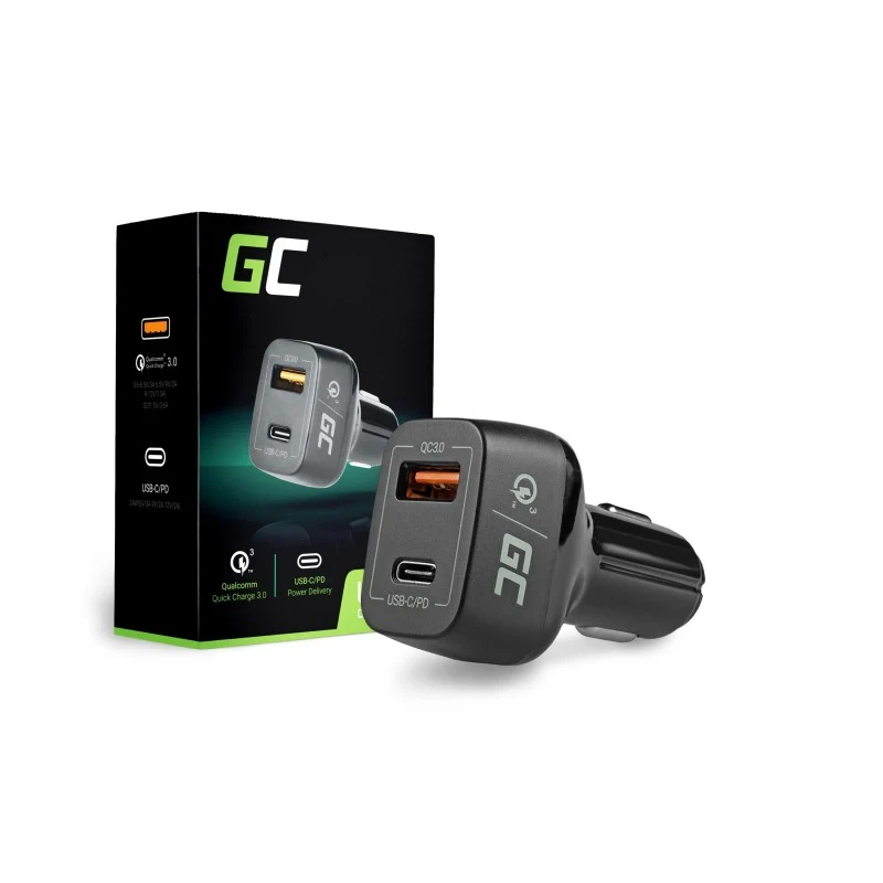 Green Cell Car charger Type-C - Image 3