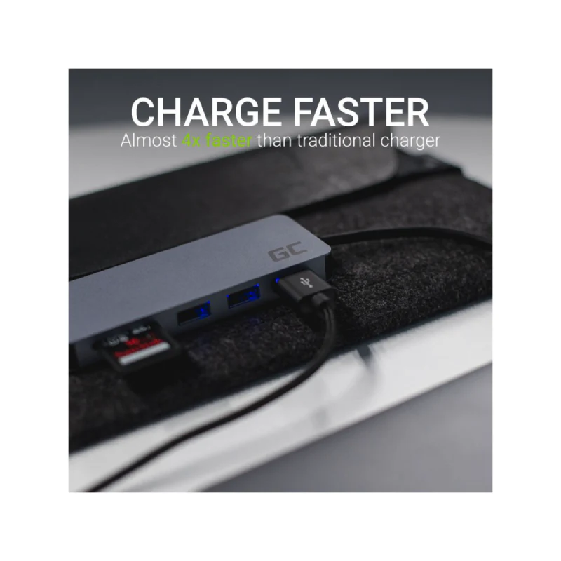 Green Cell Docking Station HUB USB-C 4K DEX - Image 2