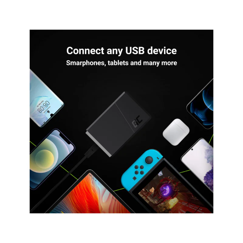 Green Cell GC ChargeSource 5 5xUSB 52W with Ultra Charge and Smart Charge - Image 2