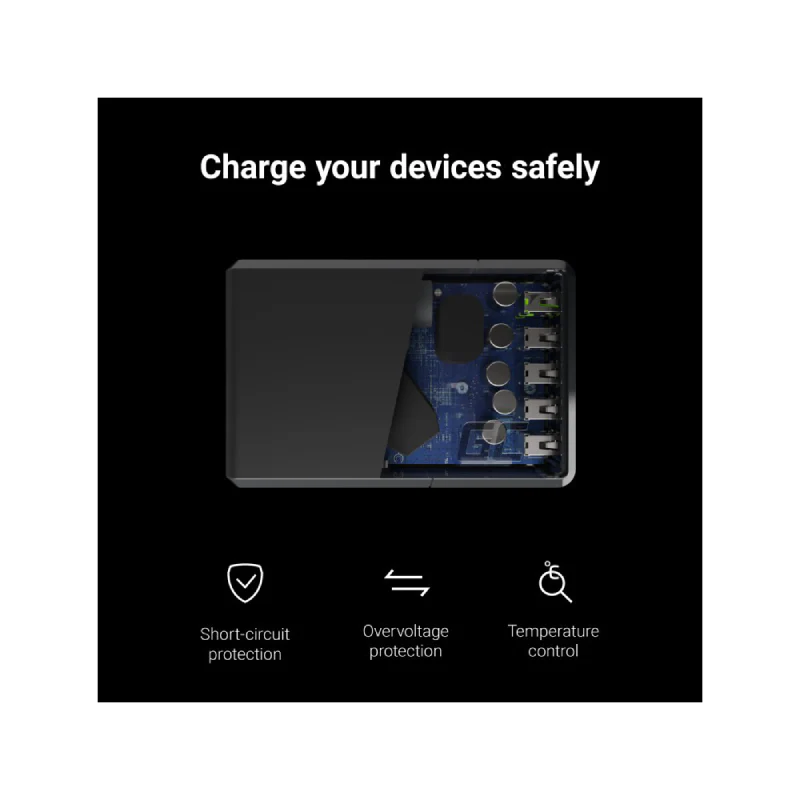 Green Cell GC ChargeSource 5 5xUSB 52W with Ultra Charge and Smart Charge - Image 5