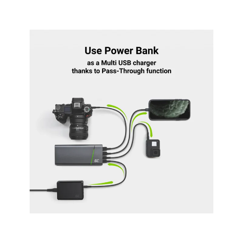 Green Cell Power Bank 26800 mAh - Image 5