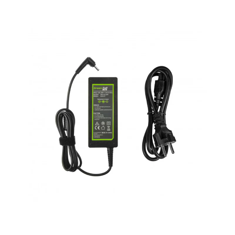 Green Cell PRO Charger / AC Adapter 19V 3.42A 65W for Asus F553 F553M F553MA R540L R540S X540S X553 X553M X553MA ZenBook UX303L - Image 4
