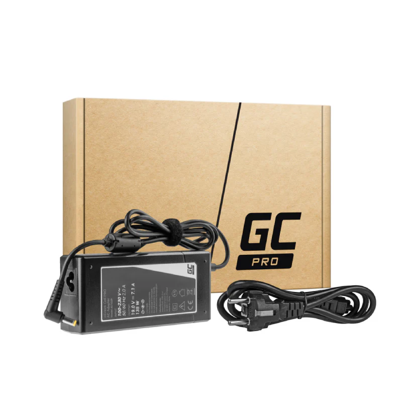 Green Cell PRO Charger / AC Adapter 19V 7.1A 135W for Acer Aspire Nitro V15 VN7-571G VN7-572G VN7-591G VN7-592G