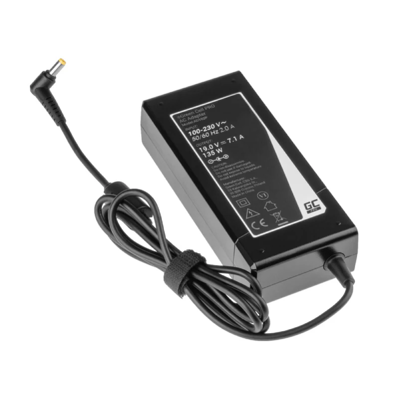 Green Cell PRO Charger / AC Adapter 19V 7.1A 135W for Acer Aspire Nitro V15 VN7-571G VN7-572G VN7-591G VN7-592G - Image 5