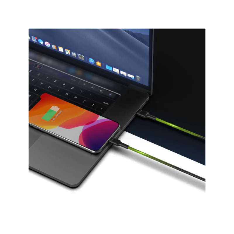 Green Cell  USB-C - Lightning Cable - Image 6