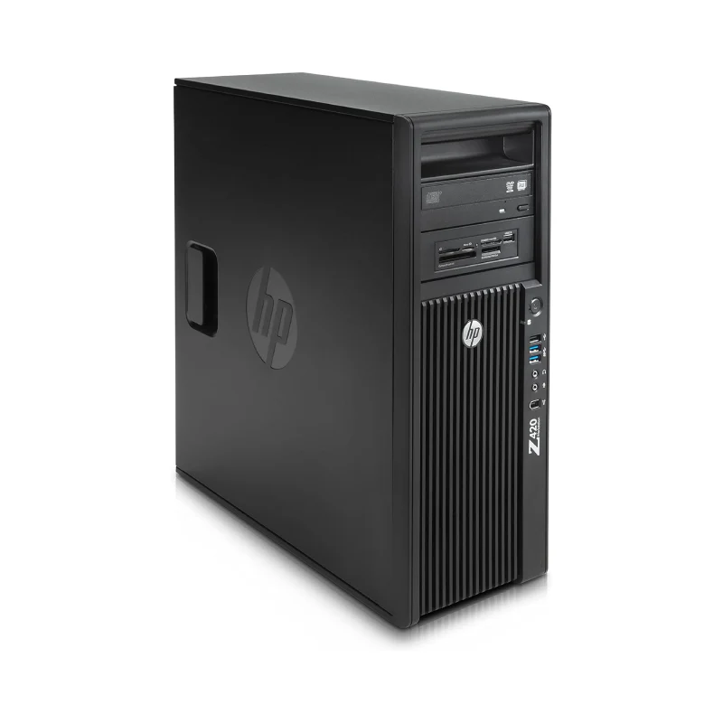 HP Z420 Workstation E5-1620v2 | 40GB RAM | 500GB HDD/240GB SSD | Windows 10 Pro | Nvidia Quadro 4000 2GB