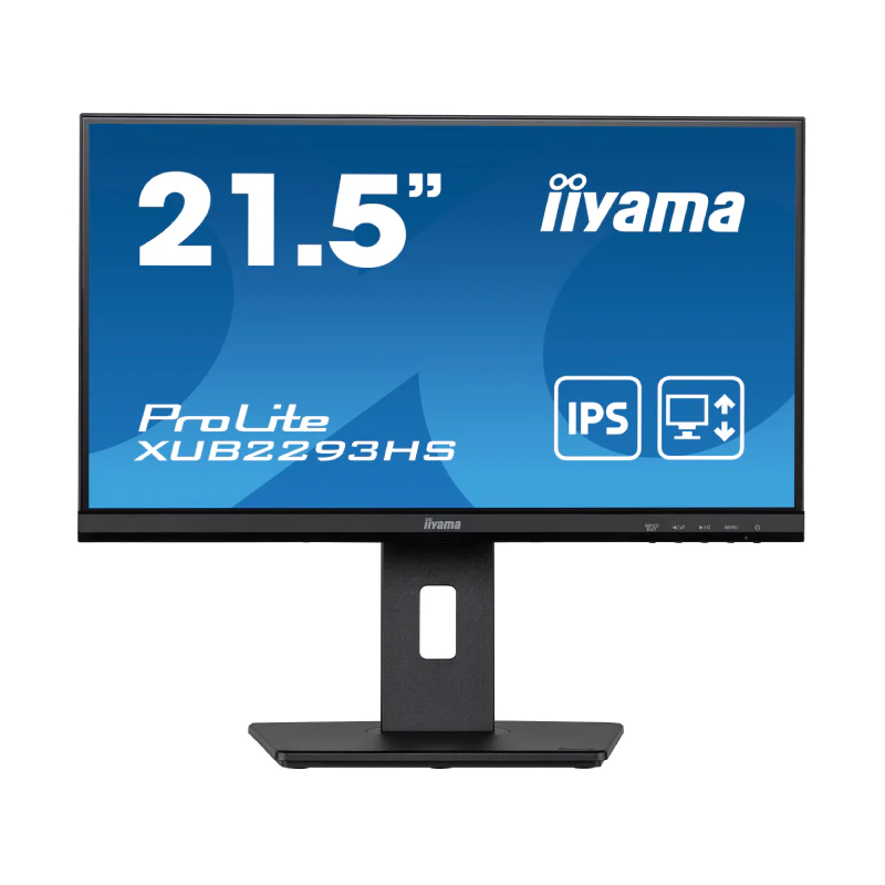 iiyama ProLite XUB2293HS-B5 computer monitor 54.6 cm (21.5") 1920 x 1080 pixels Full HD LED Black