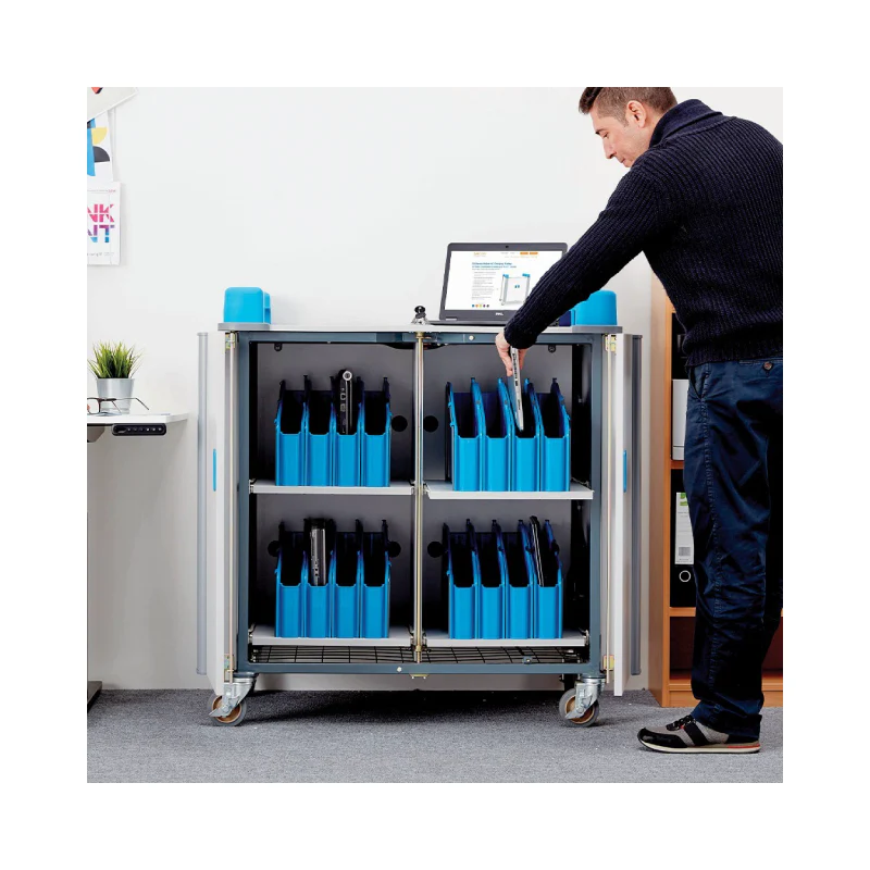 LapCabby Mini 32V - Mobile Device Classroom Charging Trolley - Image 7