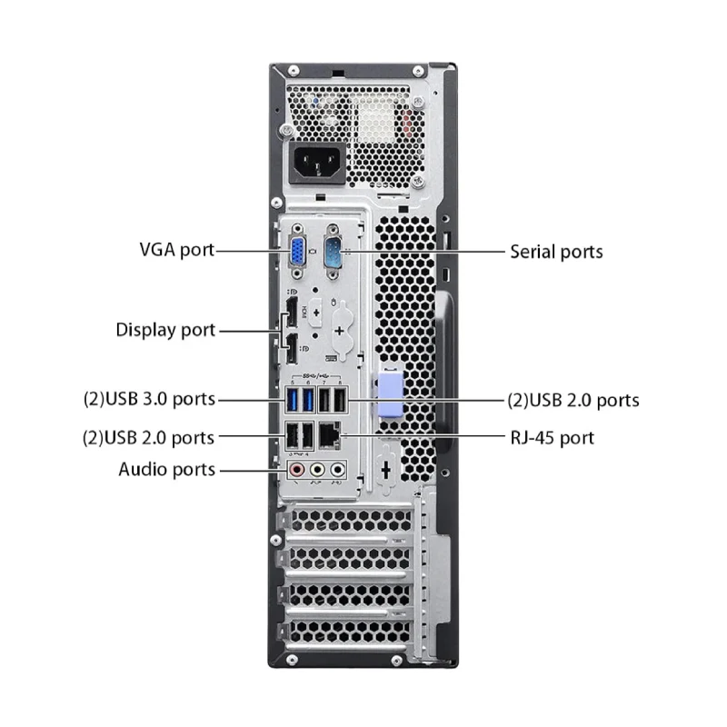Lenovo ThinkCentre M83 SFF Core i7-4770 | 8GB RAM | 240GB SSD | Windows 10 Pro - Image 5