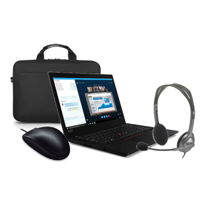 Lenovo ThinkPad L490 Intel Core i5 8365U Laptop Bundle