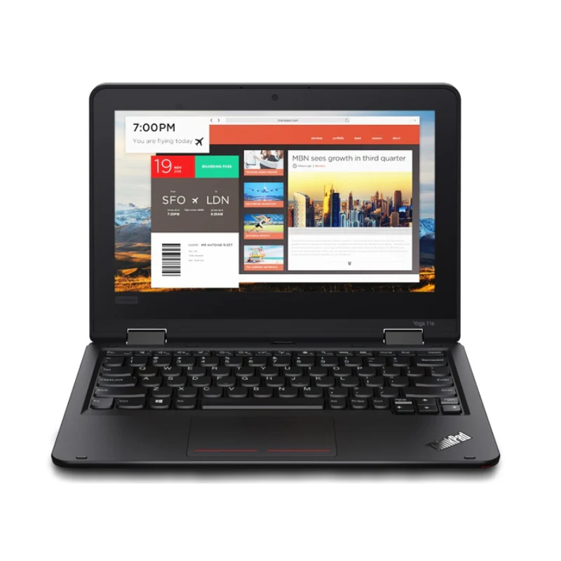 Lenovo Yoga 11e 5th Gen Touch Celeron N4100 Laptop Bundle - Image 2