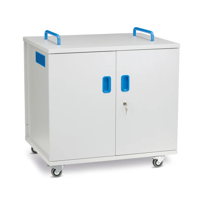 Lyte 32 Double Door Chromebook Metal Shelf Mobile Power 7 - Image 2