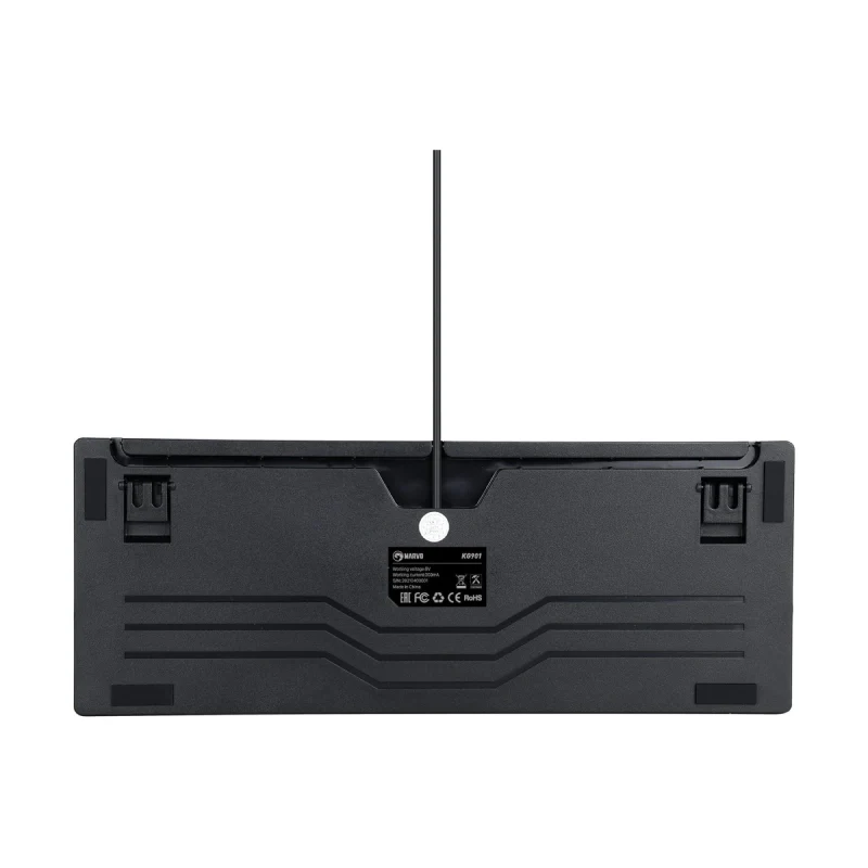 Marvo KG909 Keyboard USB QWERTY UK English Black - Image 4