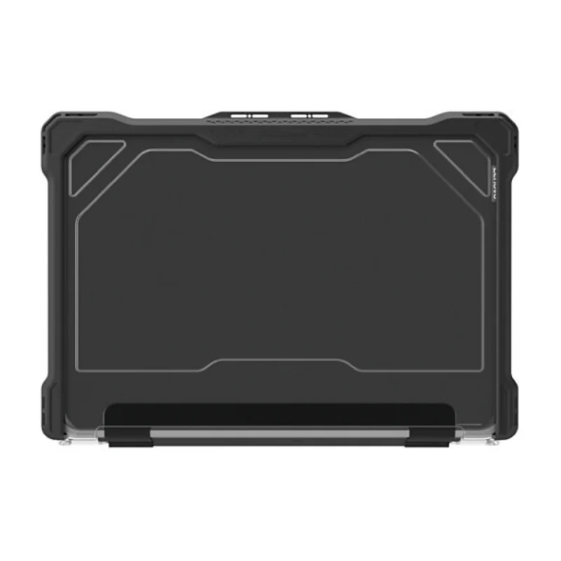 MaxCases Extreme Shell-L for Asus 1100 Series 11.6" Win 10/Chrome, BR1100F, Flip CR1, CR1 (Black/Clear) - Image 3