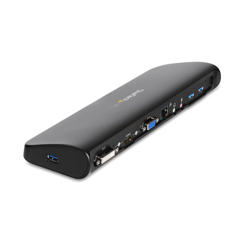 StarTech.com Dual-Monitor USB 3.0 Docking Station with HDMI & DVI/VGA - Image 4