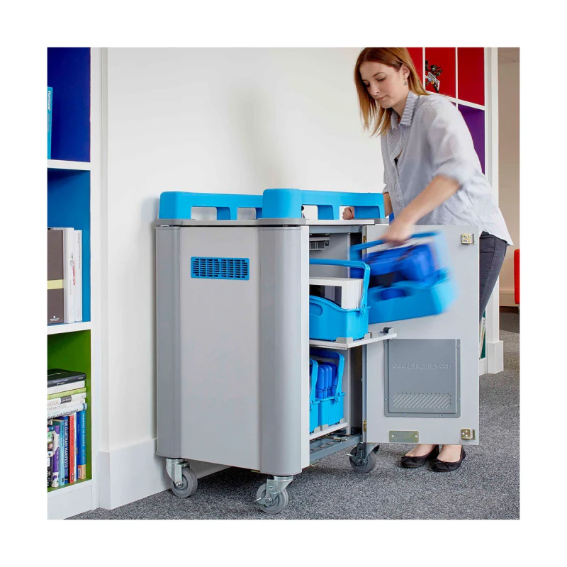 TabCabby 20 Vertical - Mobile Device Charging Trolley (Charge & Sync) - Image 2