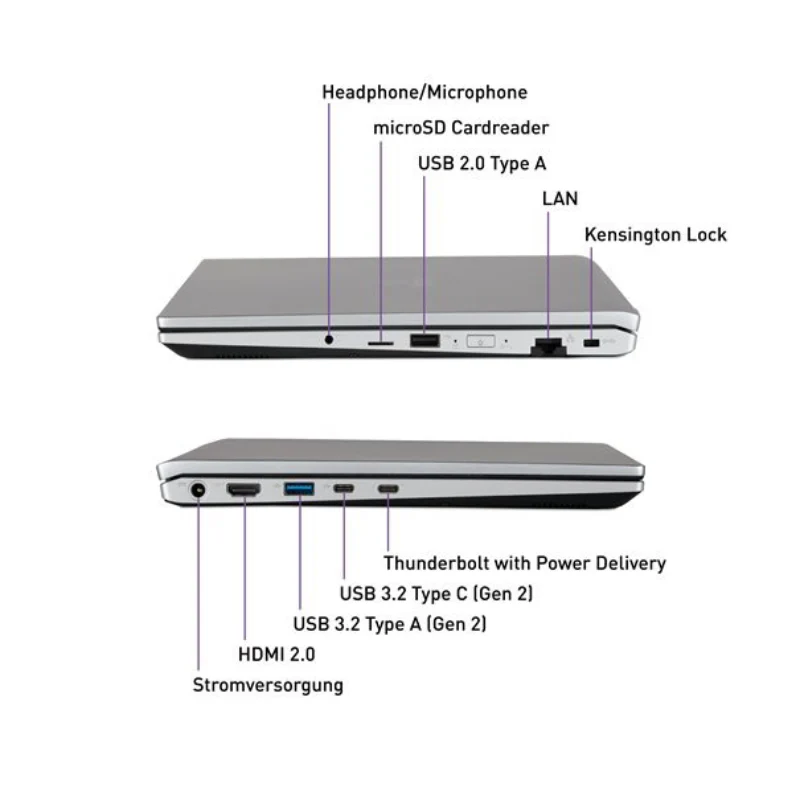 TERRA Laptop 1551R | Core i7 13th Gen | 16GB RAM | 512GB SSD | Windows 11 Pro | Webcam | Standard | 1 Year Warranty | New - Image 7