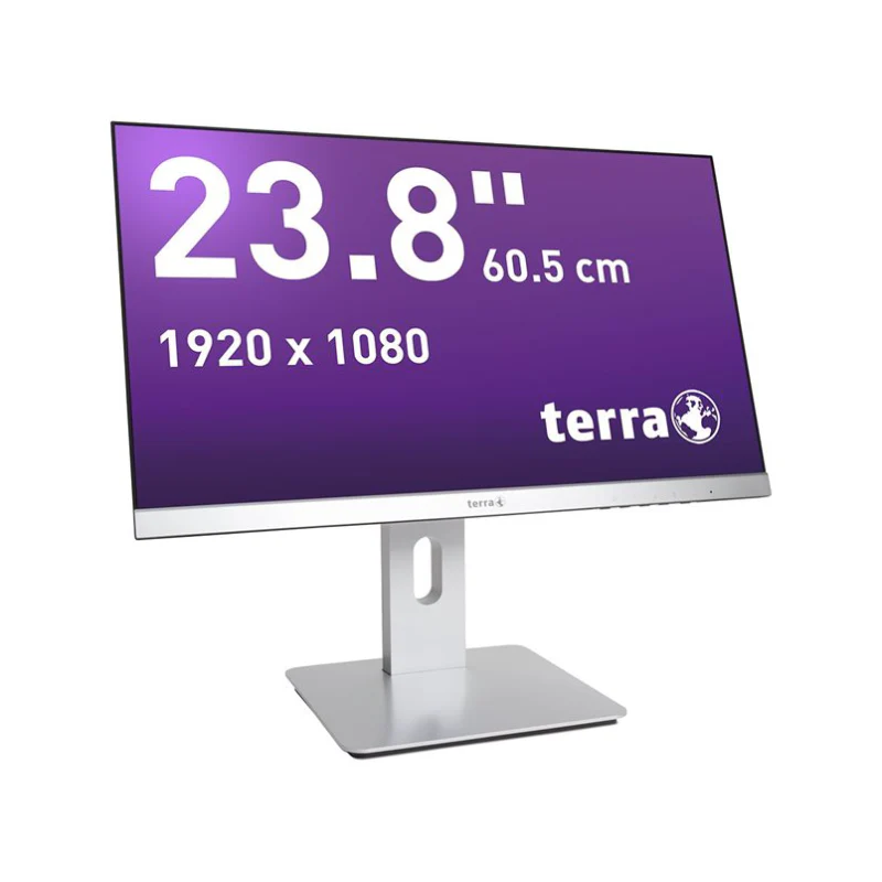 TERRA LCD/LED 2462W PV V2 Silver DP/HDMI GREENLINE PLUS - Image 6