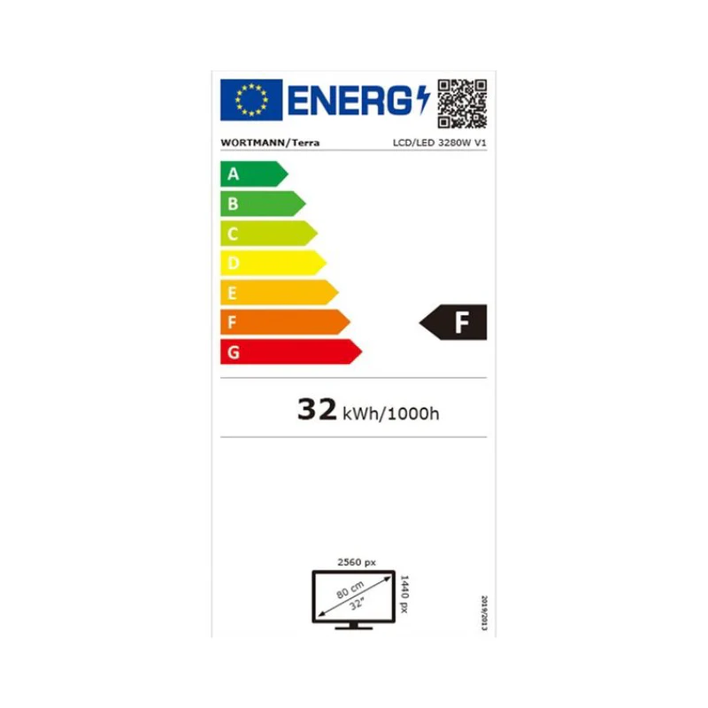 TERRA LCD/LED 3280W V3 Silver/White CURVED USB-C/HDMI/DP - Image 6